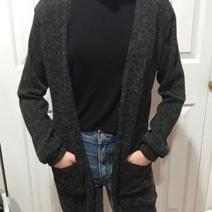 Gray Cardigan